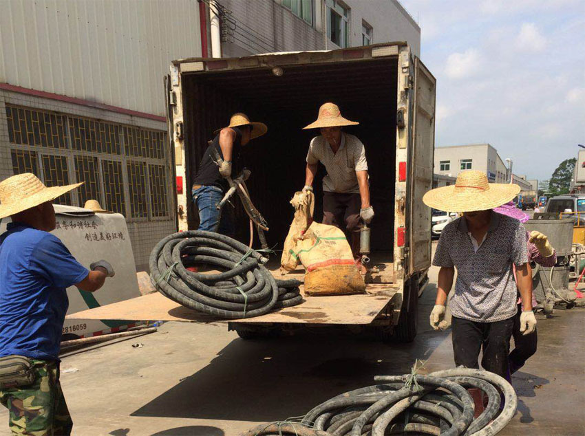 顺义一部件厂房地基出现下沉注浆加固